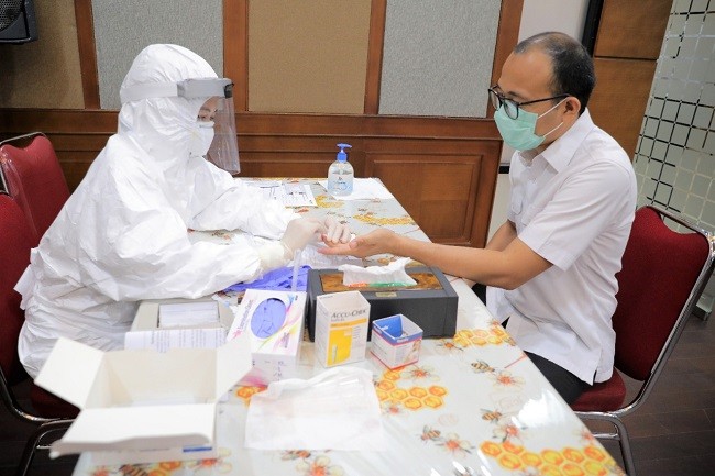 Gelar Rapid Test, Kemenkop Ingin Tahu Kondisi Kesehatan Para ASN 