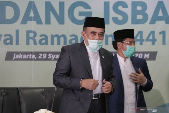 1 Syawal 1441 H Jatuh Pada Hari Minggu, 24 Mei