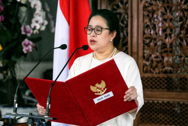 Ketua DPR RI Puan Maharani Baca Naskah UUD 1945 Secara Virtual Pada Peringatan Kesaktian Pancasila
