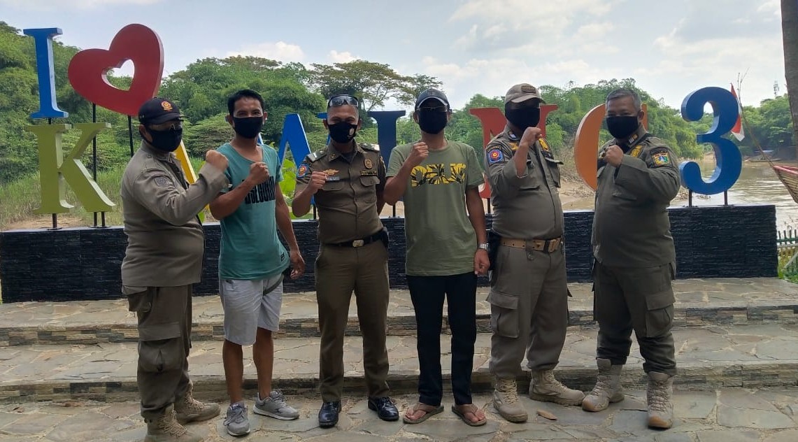 Satpol PP Jakarta Sosialisasi Corona di Bekasi Diapresiasi