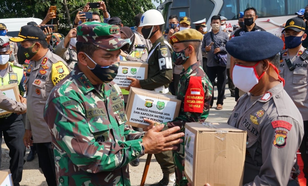 Pangdam Jaya dan Polda Apresiasi Petugas Pos Jaga