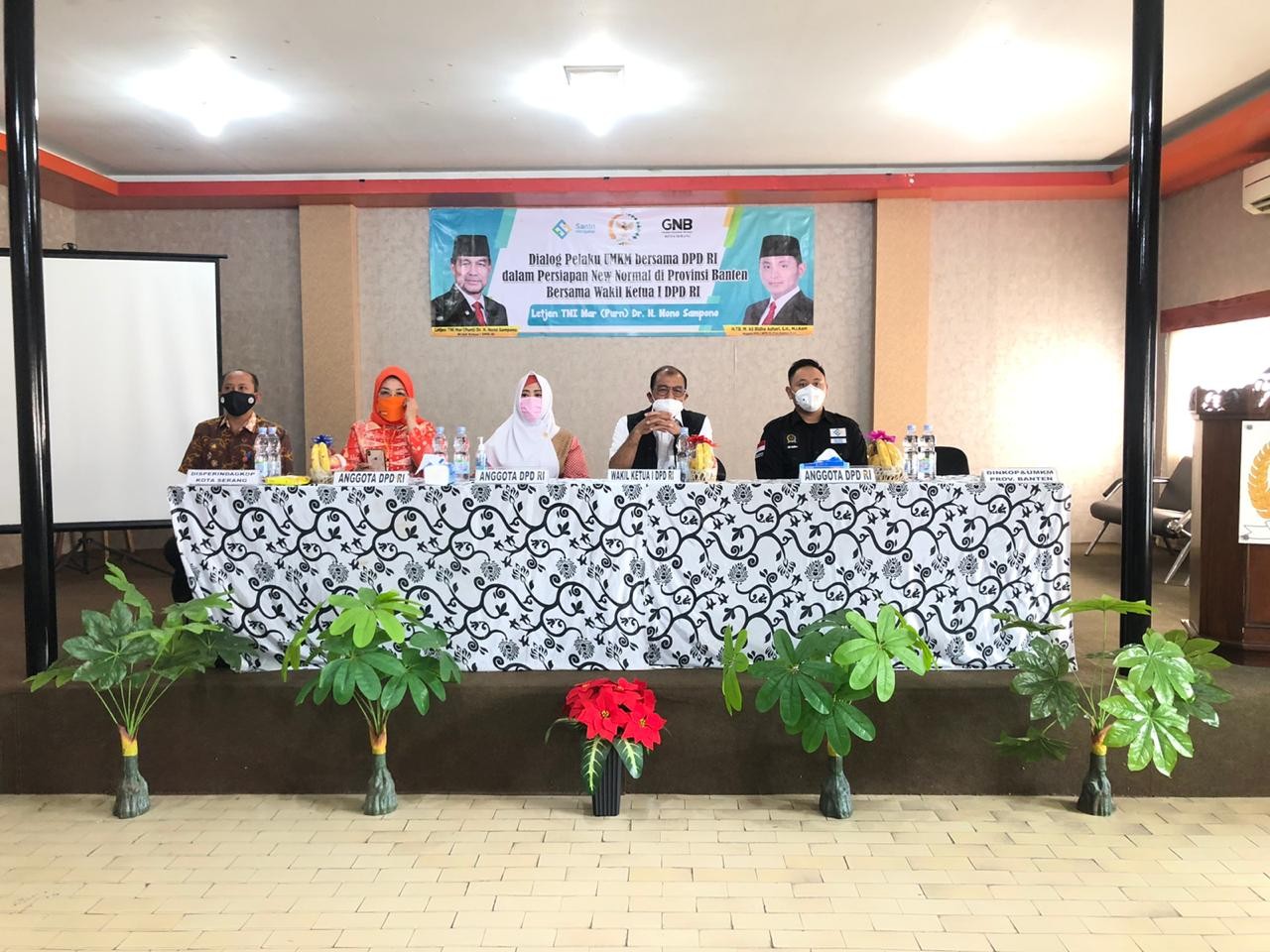 DPD RI Duduk Bareng Pelaku UMKM Bahas Dampak Corona