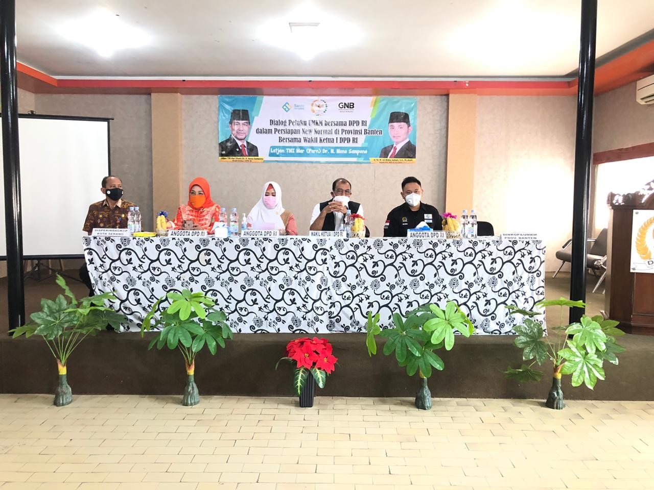 DPD RI Duduk Bareng Pelaku UMKM Bahas Dampak Corona