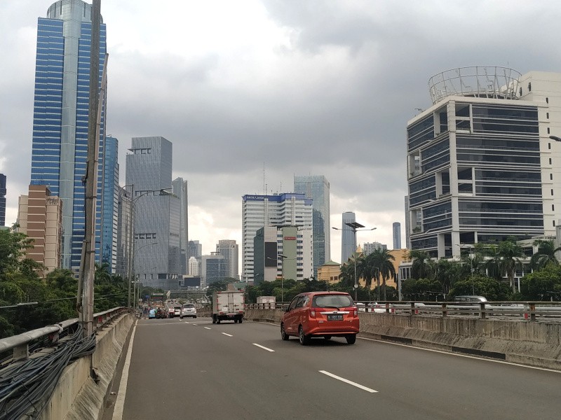 Cuaca Jakarta Berawan Tebal