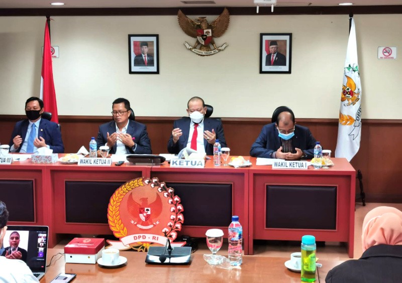 Apresiasi Sikap Komite I, Pimpinan DPD Evaluasi Proses Pilkada Desember