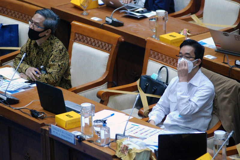 Dirut PLN (Persero) Zulkifli Zaini Rapat Dengar Pendapat Dengan Komisi VII DPR