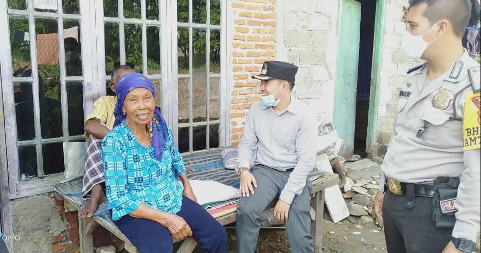 Kades Setia Asih Cek langsung Warga Penerima BLT Dana Desa