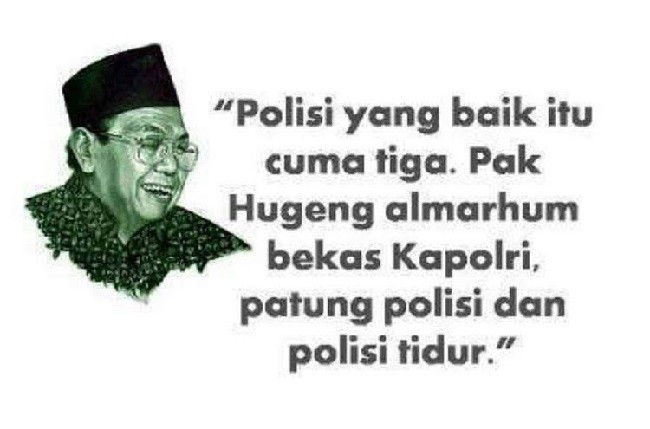 Pakar Hukum Desak Polisi Minta Maaf ke Pengunggah Guyonan Gus Dur