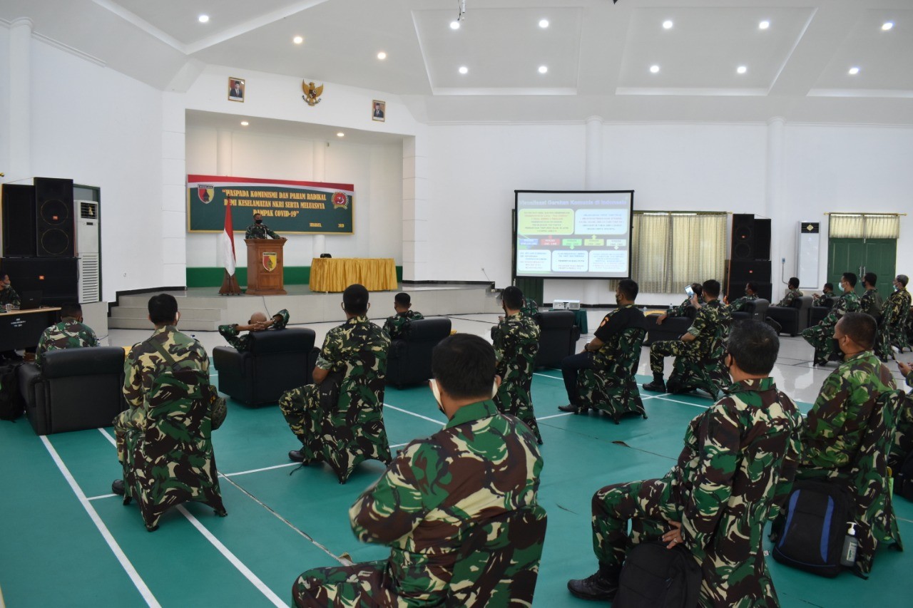 Prajurit TNI Diminta Waspadai Bahaya Laten Komunis