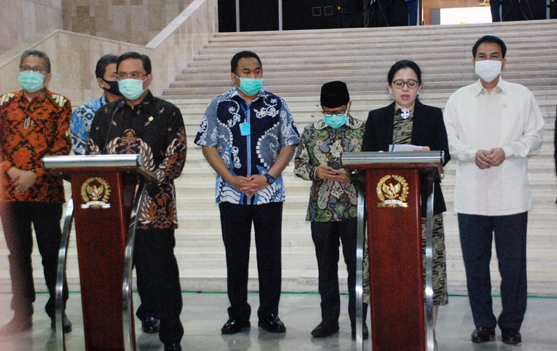 BPK Rapat Konsultasi Dengan Pimpinan DPR Bahas Pengawasan Anggaran Covid-19