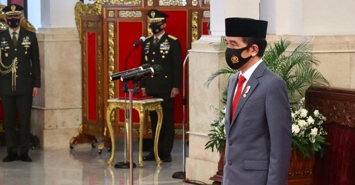 Lantik 750 Perwira TNI-Polri, Ini Pesan Presiden Jokowi