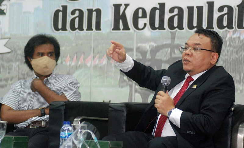 Diskusi Empat Pilar Tema “Efektivitas Sidang Tahunan MPR RI