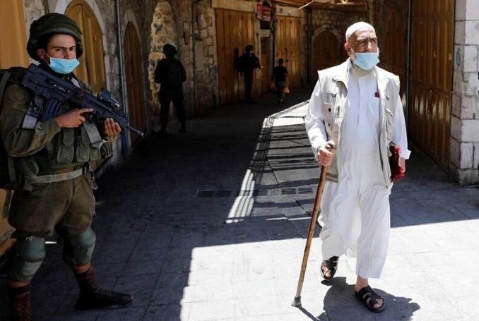 Tentara Israel Hancurkan Bilik Tes Covid-19 Palestina