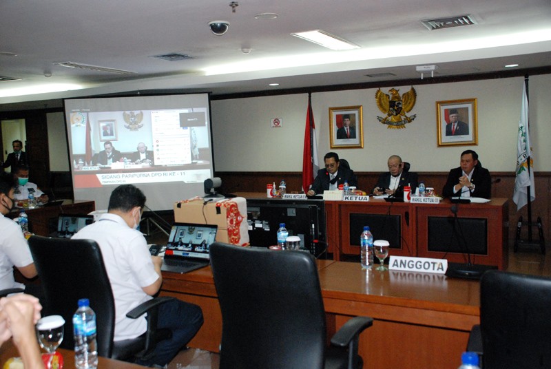 Sidang Paripurna DPD RI Ke 11 Hasilkan Beberapa Keputusan