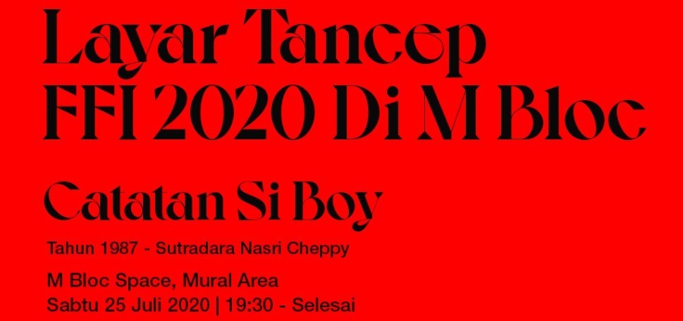 Festival Film Indonesia Memutar  Dua Film Klasik "Catatan Si Boy" dan "Taksi"