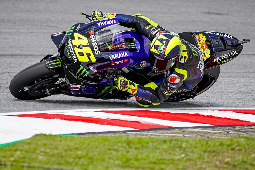 Setahun Tak Cicipi Podium, Valentino Rossi Akhirnya Tampil Sebagai Juara Tiga