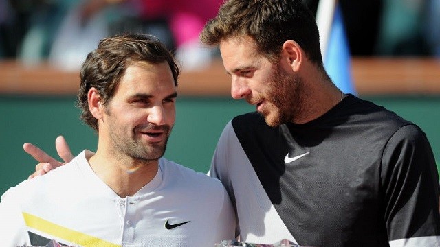Federer Akui Lawan Beratnya adalah Del Potro