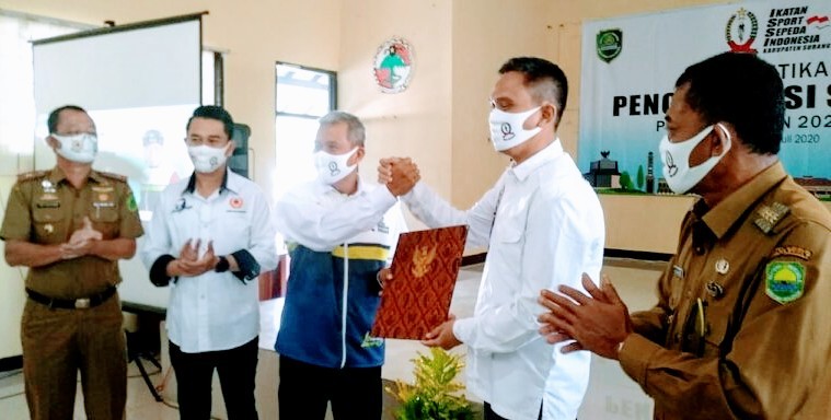 Jadi Ketua Pengcab ISSI Kab. Subang, Sugiono : Siap Jadi Jawara Porda 2022