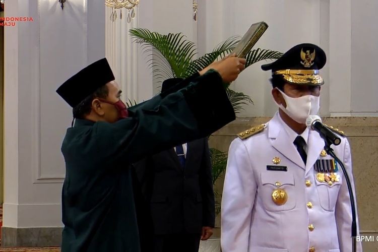 Gubernur Kepri Positif Korona Usai Dilantik Jokowi