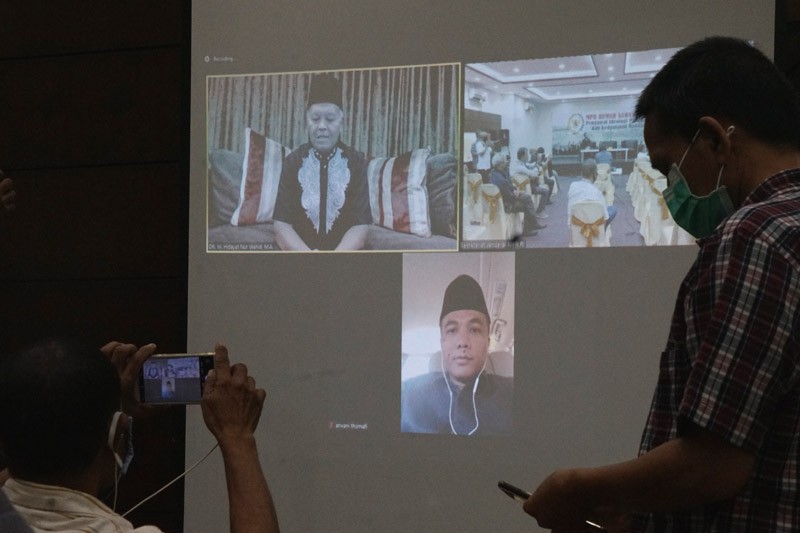 Diskusi Empat Pilar MPR Secara Virtual