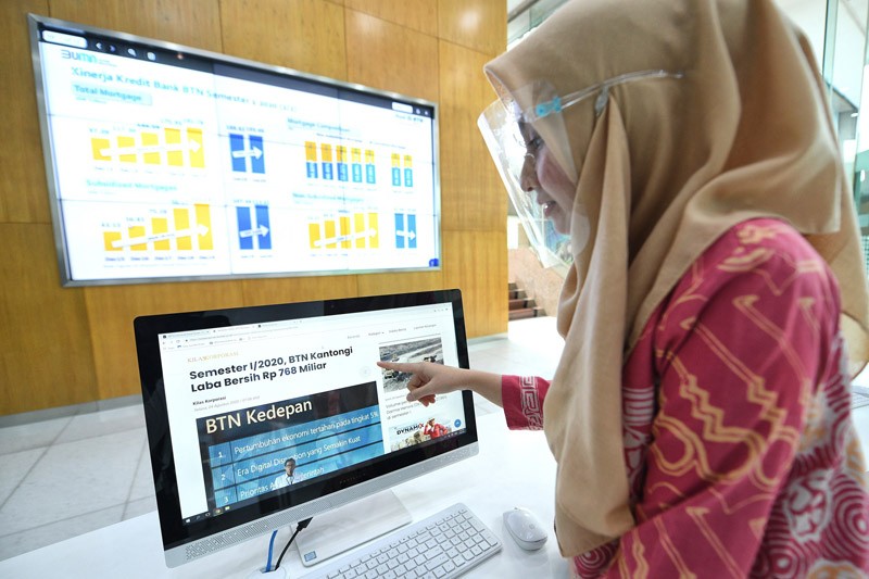 Kinerja Positif , Saham BBTN Ikut Naik