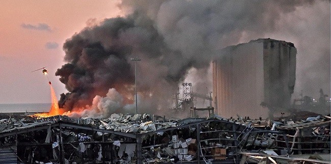 Akibat Ledakan di Beirut, Sedikitnya 300 Ribu Orang Kehilangan Tempat Tinggal