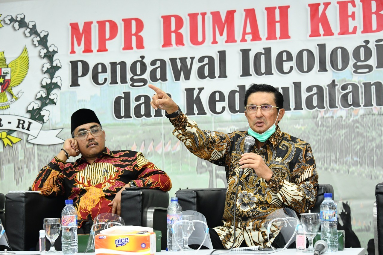 Sidang Tahunan, Fadel Muhammad Harap Presiden Sampaikan Sesuatu Yang Menenangkan