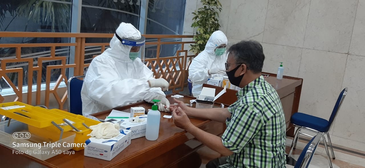 MPR Gelar "Rapid Test" Bagi Jurnalis Peliput Sidang Tahunan