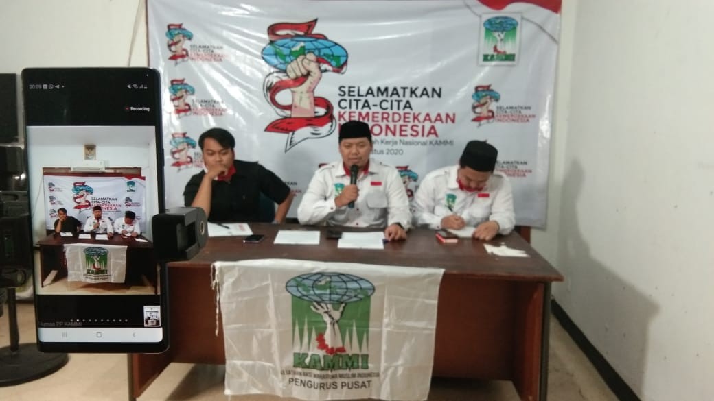 Gelar Mukernas Secara Daring, Aktivitas KAMMI Harus Bisa Menyesuaikan Dengan Keadaan Pandemi