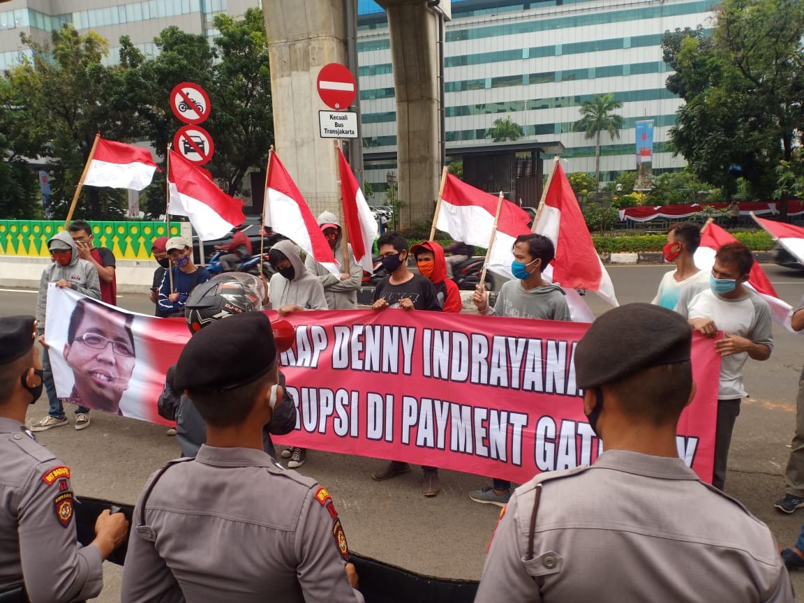 Datangi Bareskrim, Mahasiswa: Tuntaskan Kasus Payment Gateway 2014
