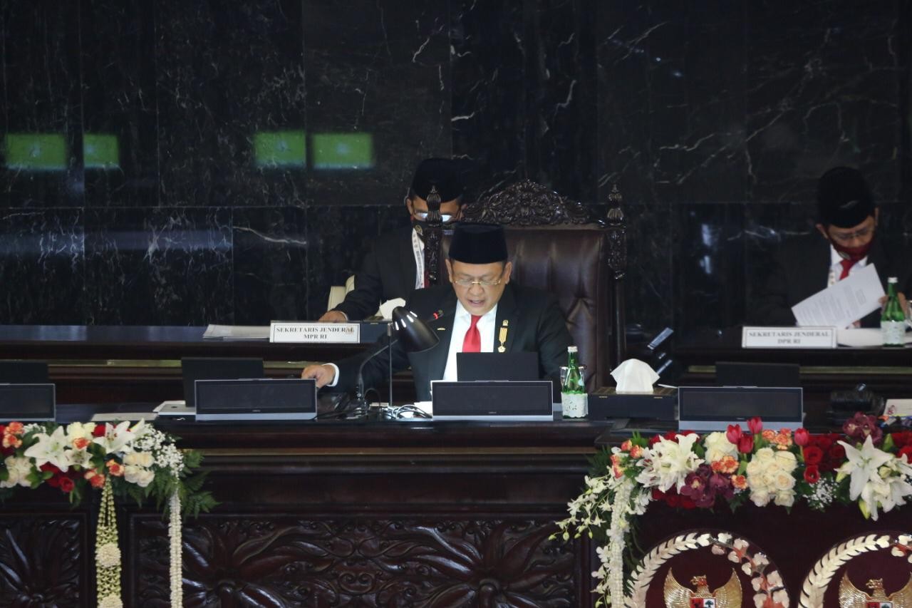 Buka Sidang Tahunan, Ketua MPR Apresiasi Kehadiran Presiden RI