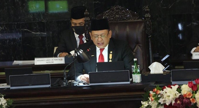 Buka Sidang Tahunan, Ketua MPR Apresiasi Kehadiran Presiden RI