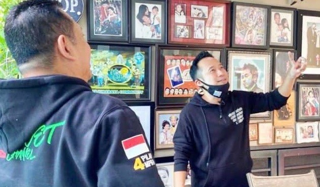 Datangi Kediaman Denny Cagur, Bamsoet Ajak Nge-Vlog Bareng Soal Kebangsaan