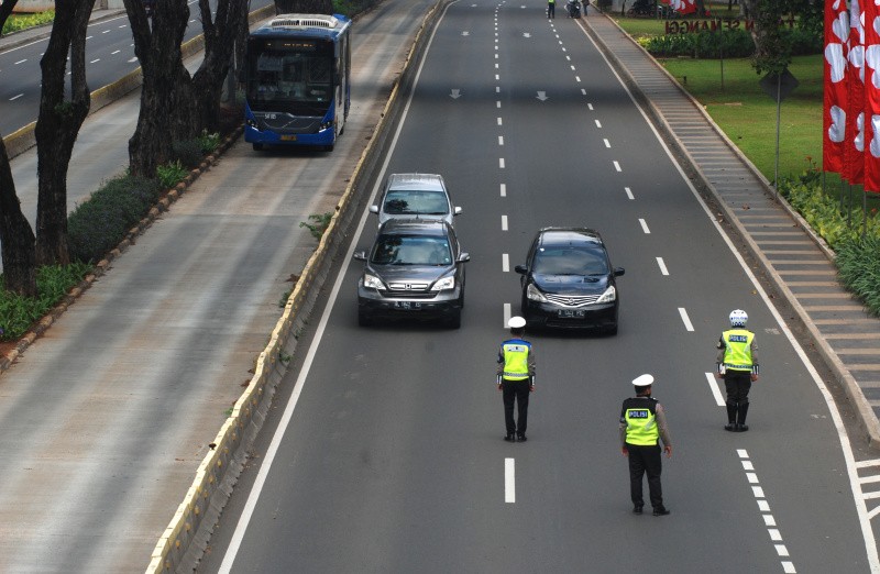 Polisi Ajak Pengemudi Mengheningkan Cipta