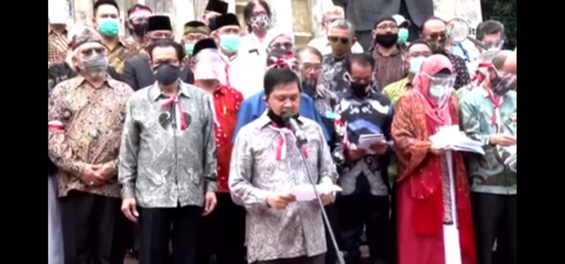 Deklarasi Di Tugu Proklamasi, Simak 10 Poin Jadi Diri KAMI