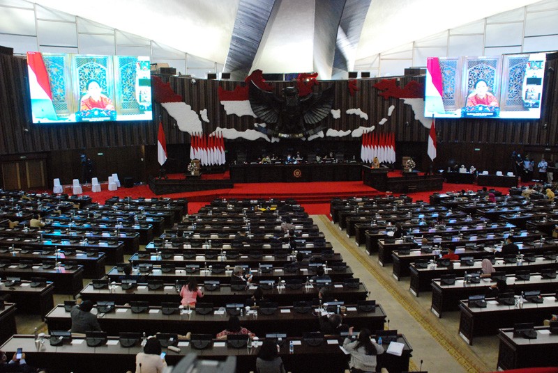 Rapat Paripurna DPR RI Ke-2 Masa Persidangan I Tahun Sidang 2020 - 2021