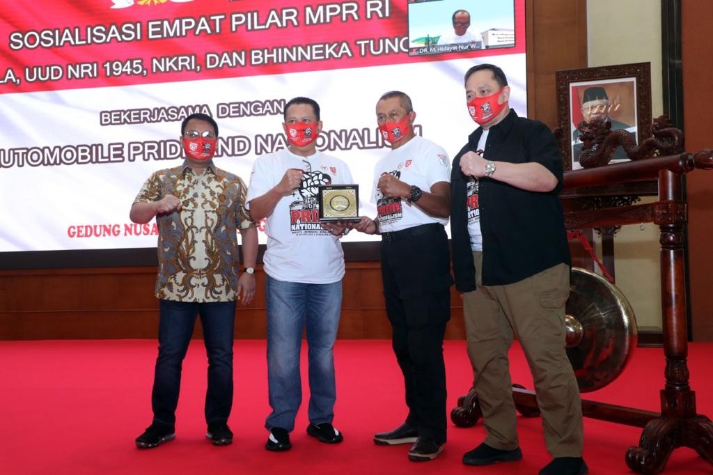 Bamsoet Ajak Komunitas Otomotif Jadi 'Duta 4 Pilar'