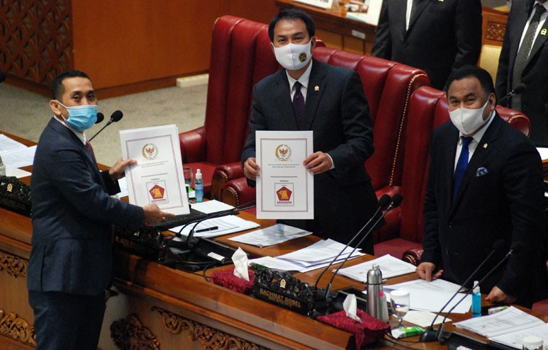 Pandangan Fraksi Gerindra Atas RUU Tentang APBN TA 2021