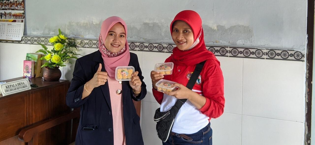 Inovatif, Mahasiswa KKN 60 Unej Buat Sayur Bayam Jadi Nugget