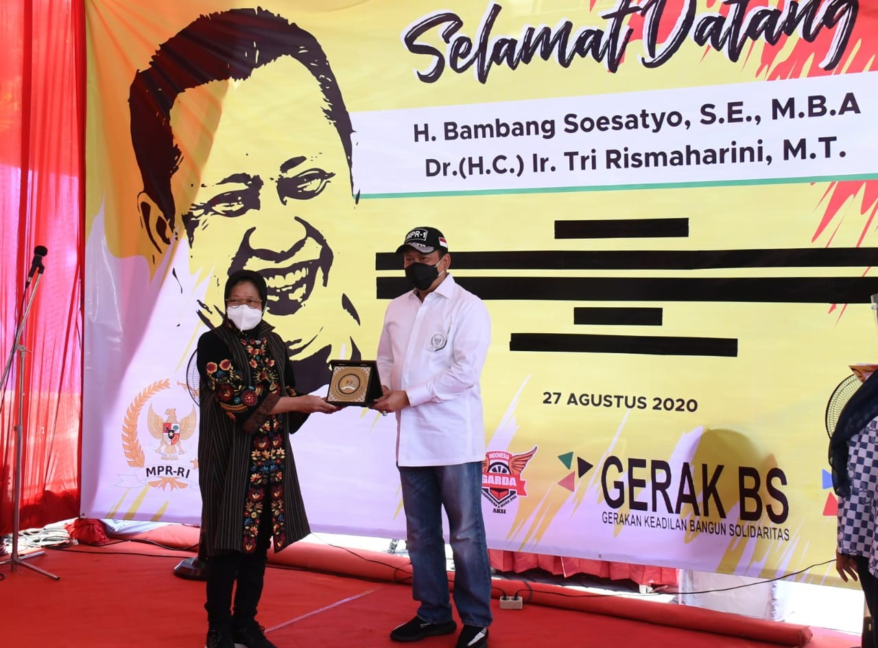 Resmikan 12 Nama Jalan di Surabaya, Bamsoet Dorong Perusahaan Giat Lakukan CSR