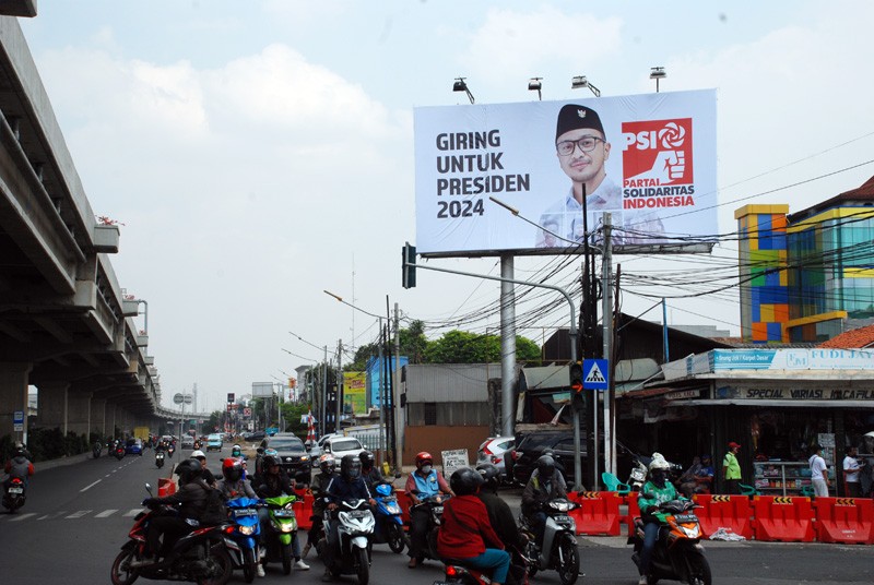 Baliho Jago  Presiden PSI