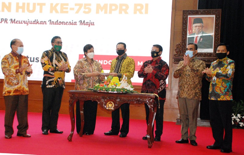 HUT MPR  RI Ke-75 Tahun Di Tengah Pandemi Covid-19