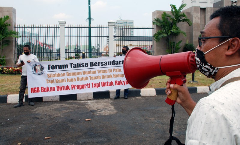 Forum Talise Bersaudara Tuntut Kembalikan Tanah Hak