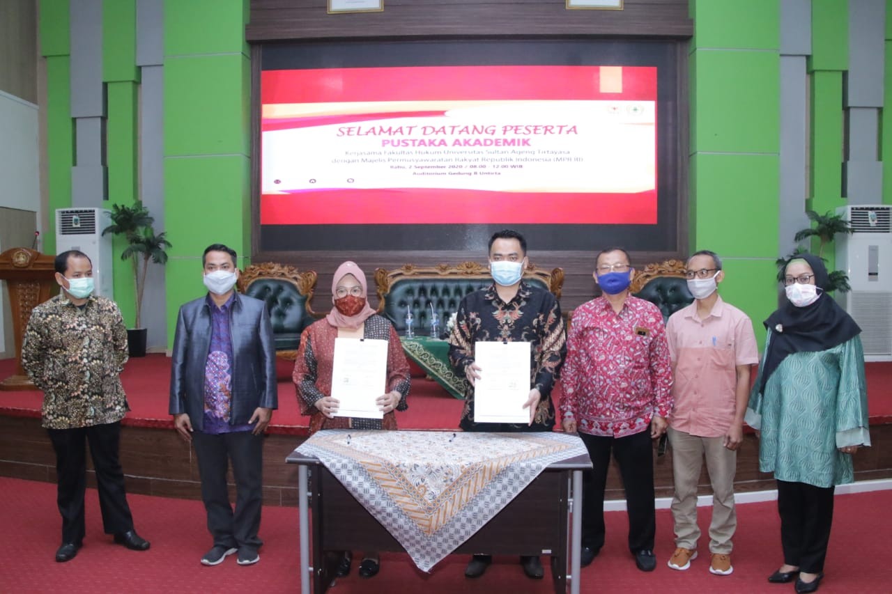 Pustaka Akademika Di Untirta Dukung Lahirnya UU Tentang MPR