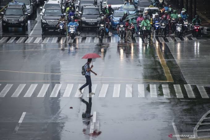 Kamis Ini, Jakarta Diprediksi Turun Hujan dengan Intensitas Ringan