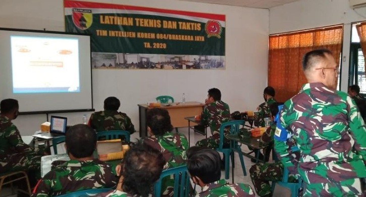  Latihan Teknis, Asah Kemampuan Aparat Intelijen Korem