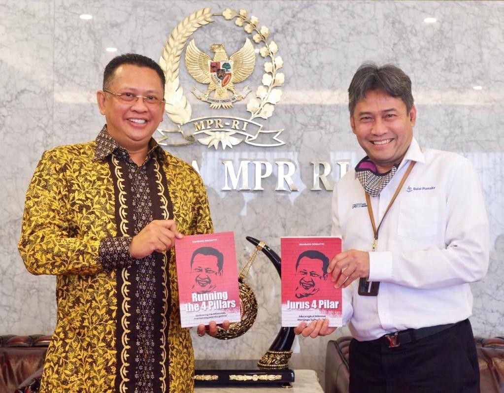 Ketua MPR RI Cetak Buku Terbarunya Dengan Judul 'JURUS 4 PILAR'