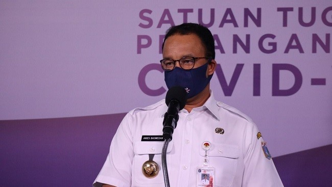 Anies Resmi Tarik Rem Darurat, Kembali Berlakukan PSBB Total