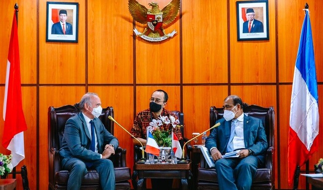 Bertemu Dubes Prancis, DPD RI Akan Tingkatkan Kerja Sama Antar Parlemen