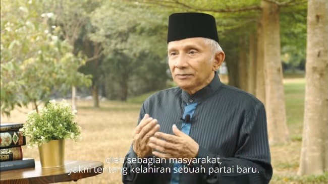 Dengan Semboyan Lawan Kezaliman dan Tegakkan Keadilan, Amien Rais Segera Deklarasi Partai Baru